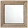 Evergreen Natural Braided Seagrass 30" Square Wall Mirror