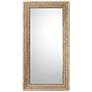 Evergreen Natural Seagrass 29 3/4" x 57 3/4" Wall Mirror