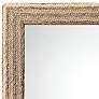 Evergreen Natural Seagrass 29 3/4" x 57 3/4" Wall Mirror