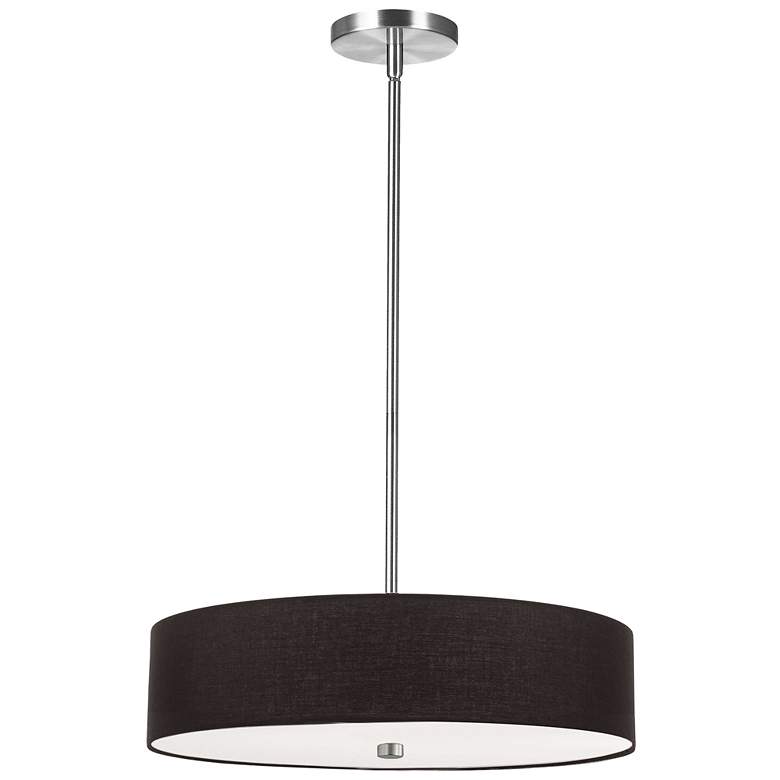 Image 1 Everly 20" Wide 4 Light Polish Chrome Pendant