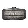 2_Everly 6-Light Semi-Flush in Matte Black with Modern Black Rattan more views