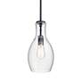 2_Everly Black Pendant 1 Light more views