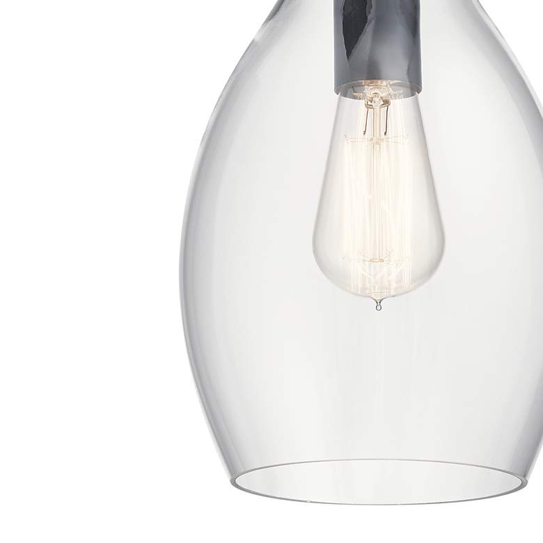 Image 3 Everly Black Pendant 1 Light more views
