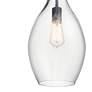 3_Everly Mini Pendant Black/Clear Glass more views