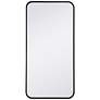2_Evermore Black Metal 18" x 36" Vanity Wall Mirror