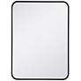 2_Evermore Black Metal 22" x 30" Rectangular Wall Mirror