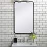 2_Evermore Black Metal 22" x 36" Rectangular Wall Mirror