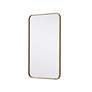 5_Evermore Brass 18" x 30" Rectangular Vanity Wall Mirror more views