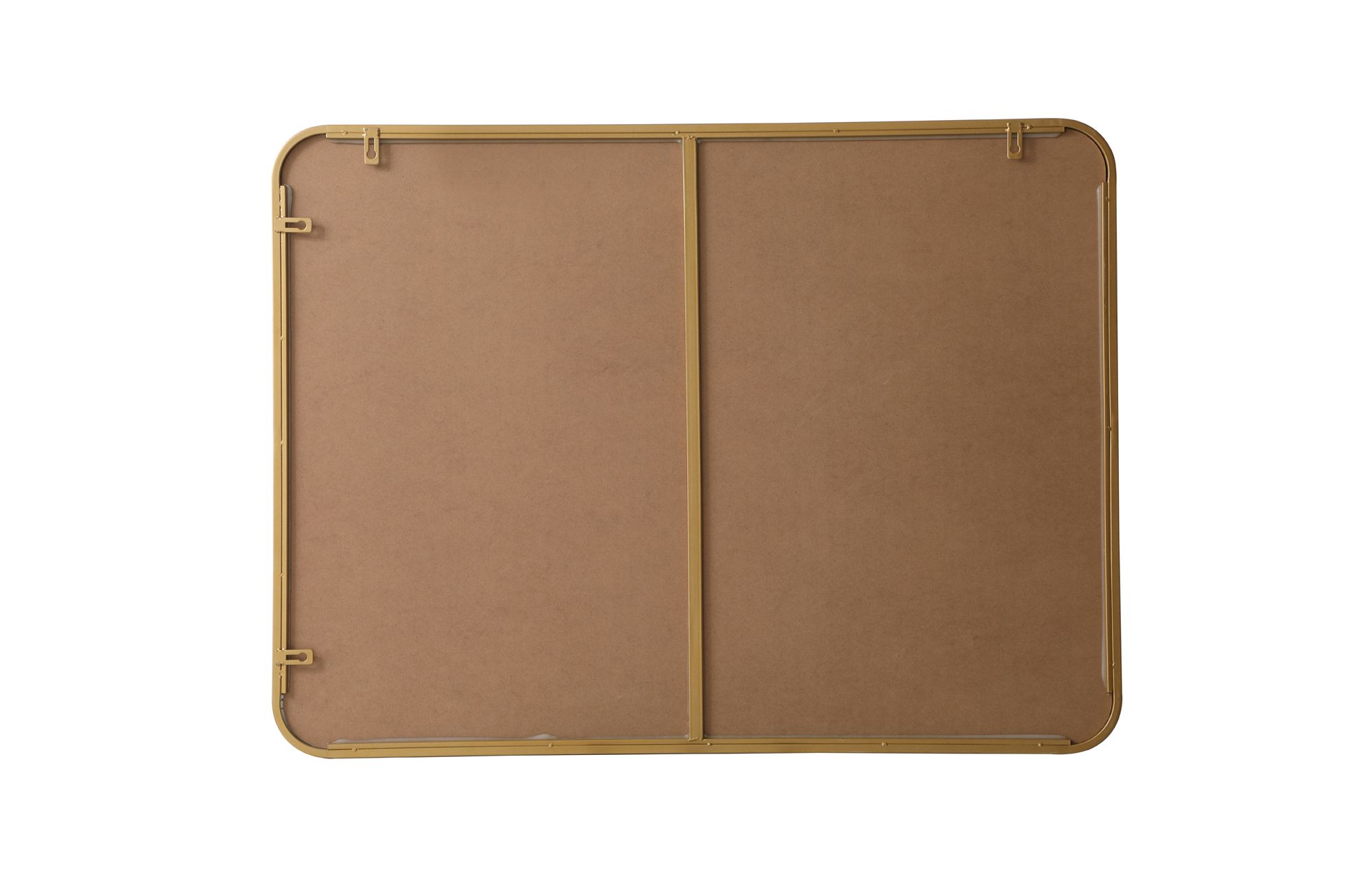 Evermore Brass 27" x 36" Rectangular Vanity Wall Mirror