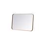 6_Evermore Brass Metal 20" x 30" Vanity Wall Mirror more views