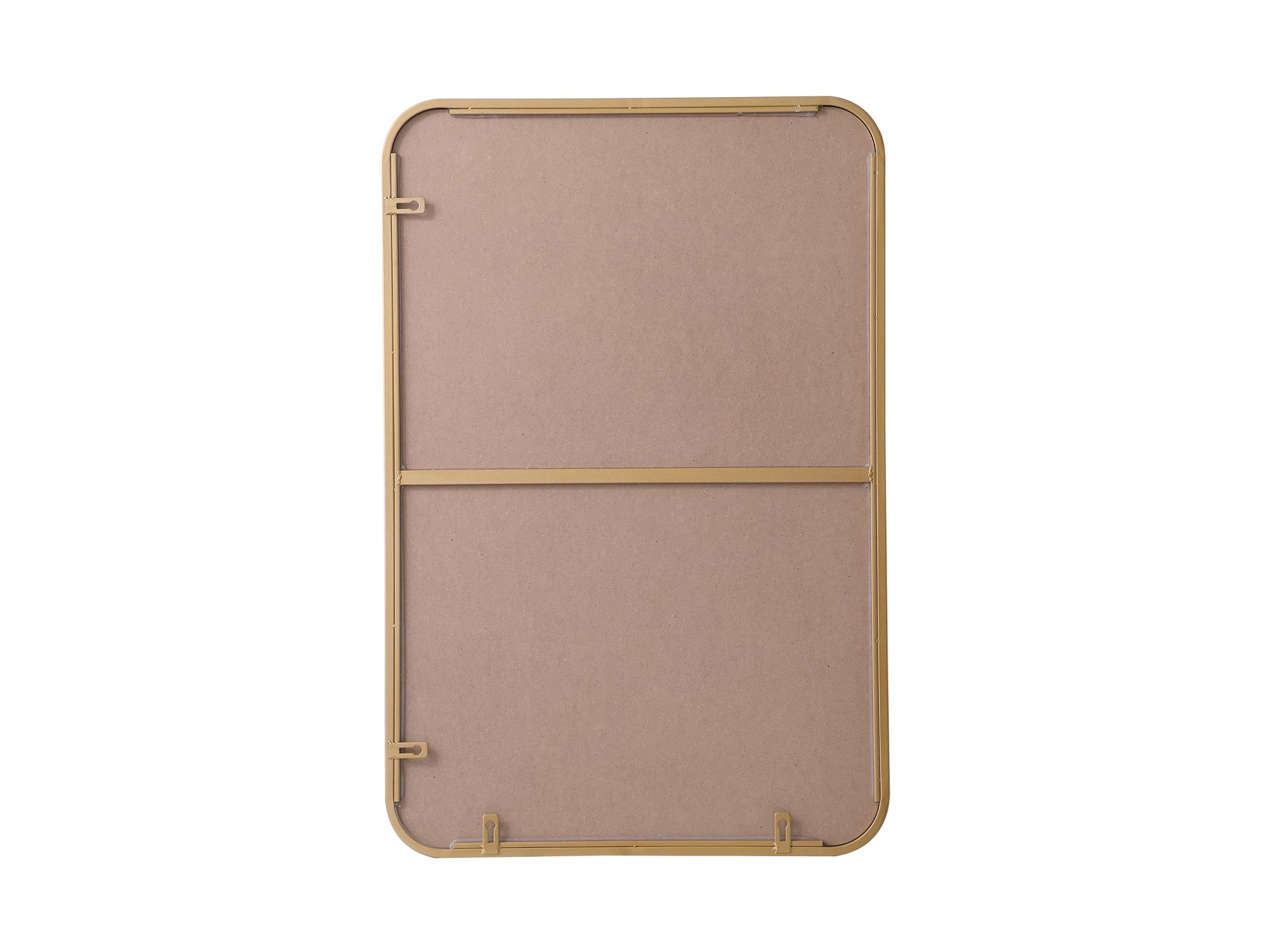 Evermore Brass Metal 20" x 30" Vanity Wall Mirror Image 7