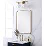 4_Evermore Brass Metal 24" x 32" Rectangular Wall Mirror more views