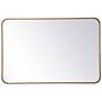 3_Evermore Brass Metal 24" x 36" Vanity Wall Mirror