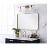 4_Evermore Brass Metal 24" x 36" Vanity Wall Mirror more views