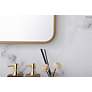 5_Evermore Brass Metal 24" x 36" Vanity Wall Mirror more views