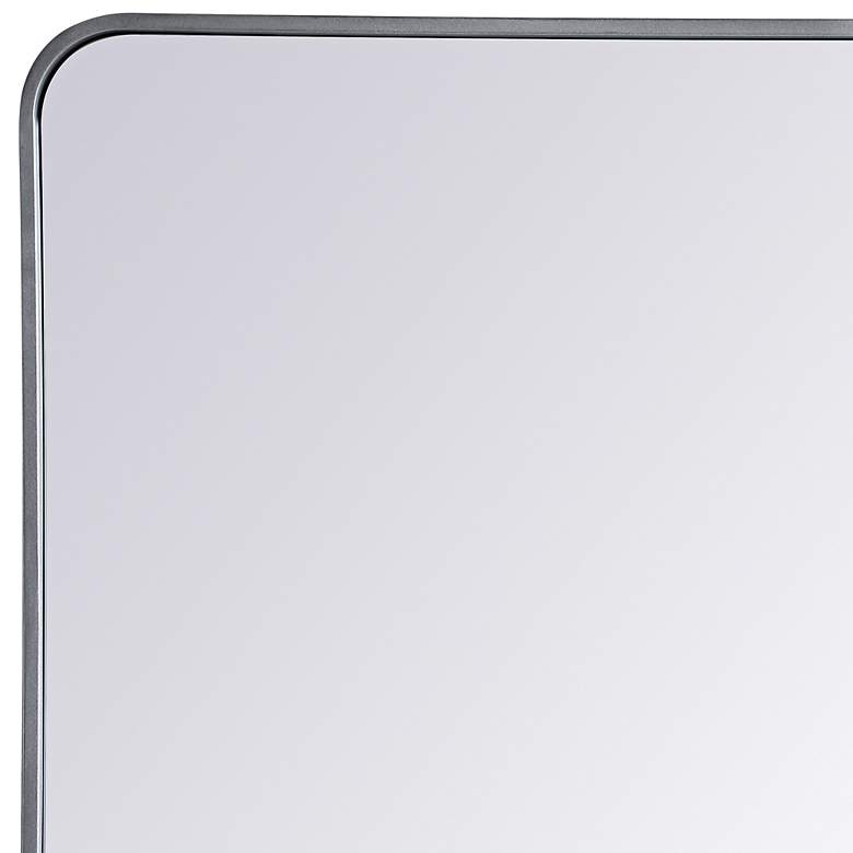 Image 2 Evermore Silver 27" x 40" Rectangular Vanity Mirror more views