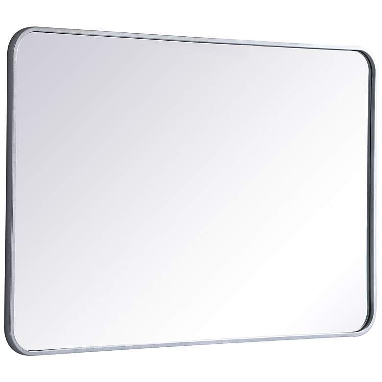 Image 3 Evermore Silver 27" x 40" Rectangular Vanity Mirror more views