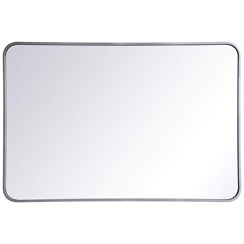 Image 4 Evermore Silver 27" x 40" Rectangular Vanity Mirror more views