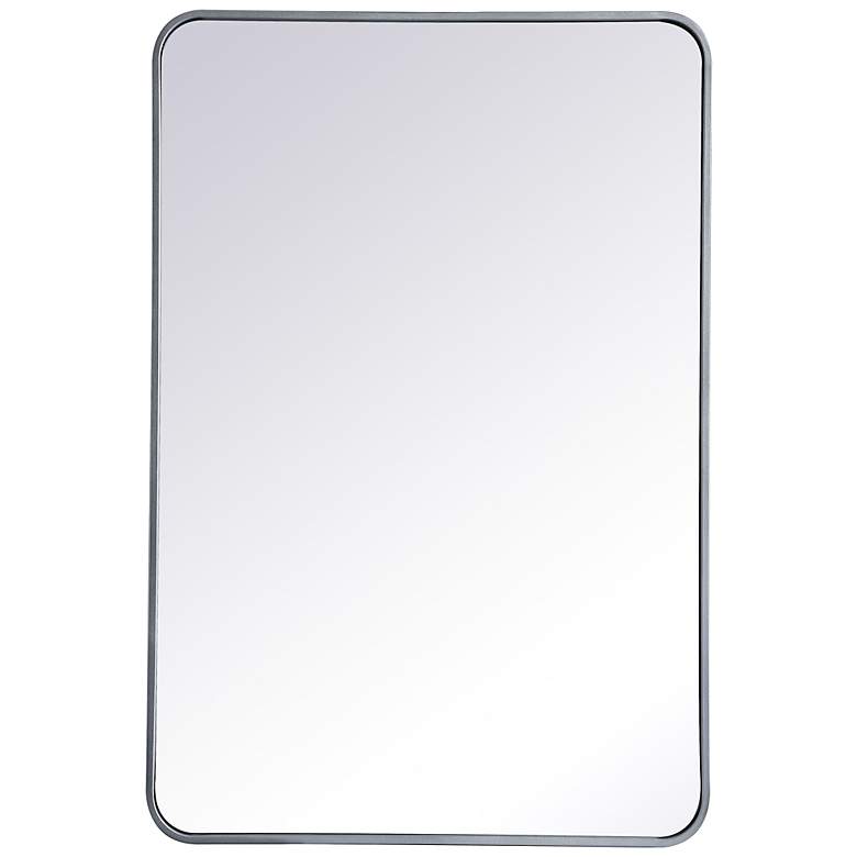 Image 6 Evermore Silver 27" x 40" Rectangular Vanity Mirror more views