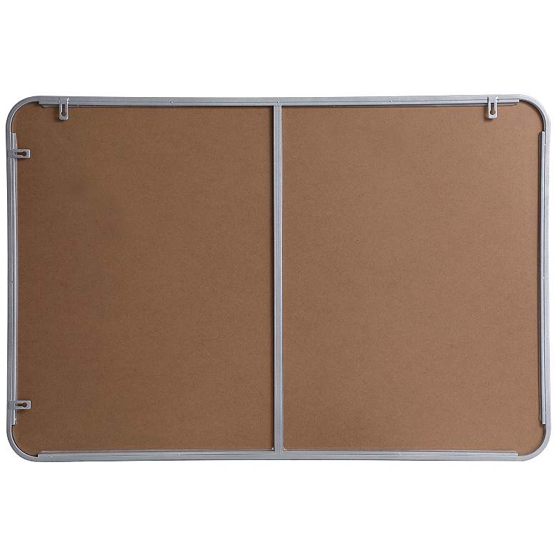 Image 7 Evermore Silver 27" x 40" Rectangular Vanity Mirror more views