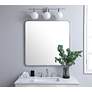 3_Evermore Silver 36" Square Vanity Wall Mirror more views