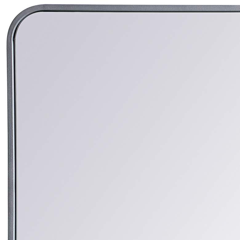 Image 3 Evermore Silver 40" x 24" Rectangular Wall Mirror more views