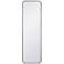 Evermore Silver Metal 18" x 60" Rectangular Floor Mirror