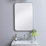 2_Evermore Silver Metal 20" x 30" Vanity Wall Mirror