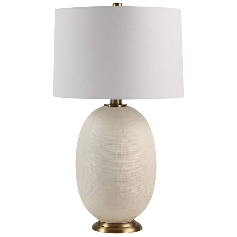 Image 2 Everren Cartagena 28.5" Height Table Lamp, White
