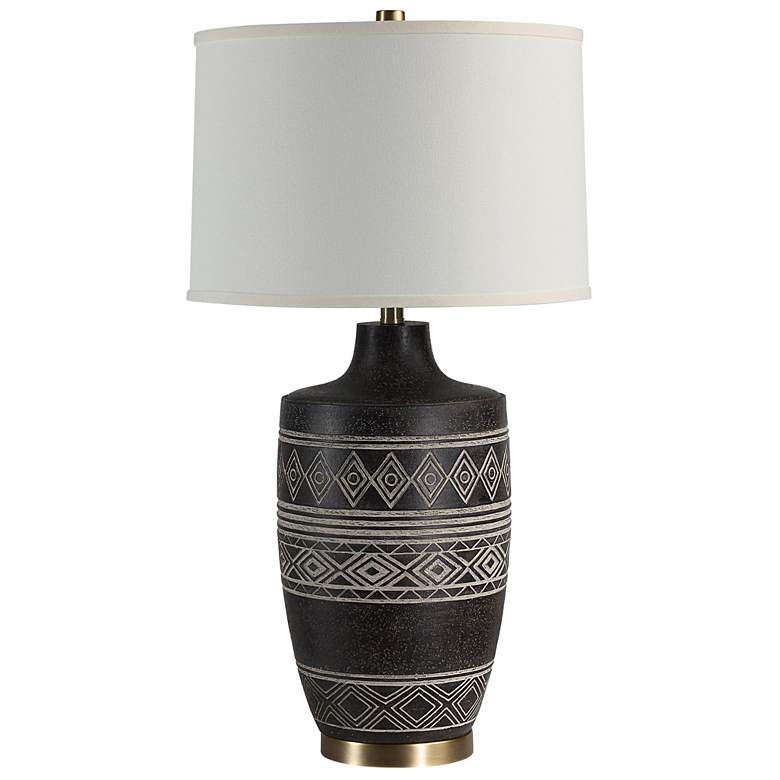 Image 2 Everren Ceniza 30.5" Height Table Lamp, Black