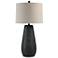 Everren Cipria 31.5" Height Table Lamp, Black