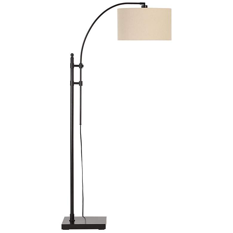 Image 5 Everren Crystal 66.5" Height Floor Lamp, Black more views