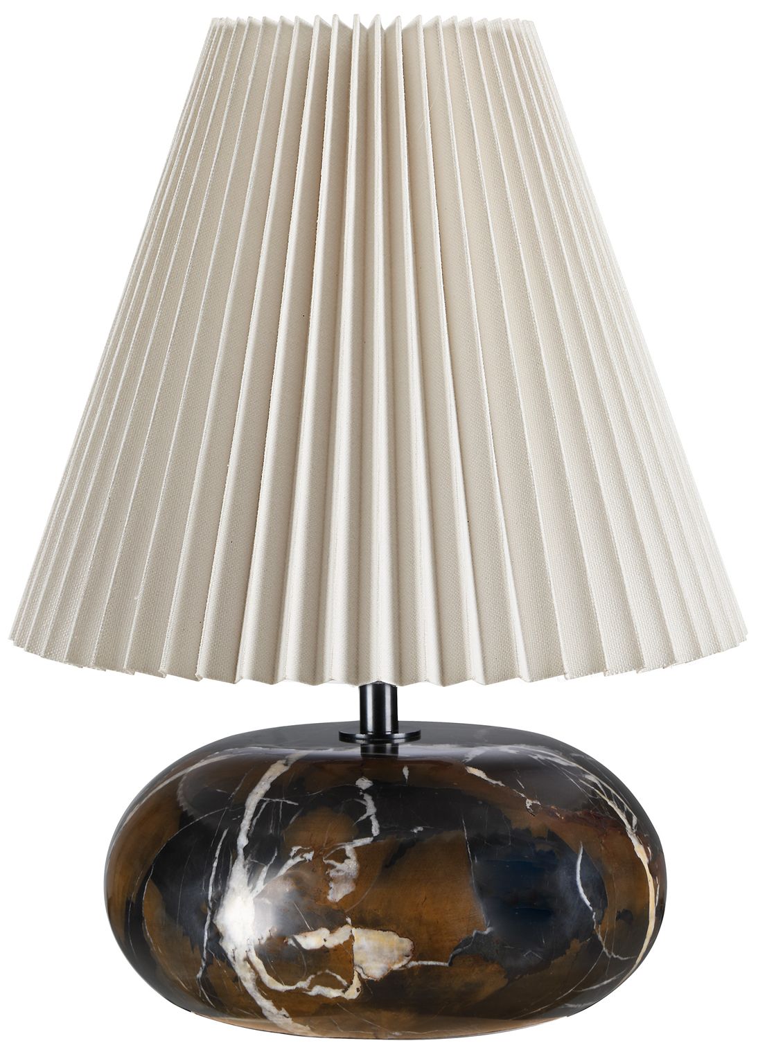 Image 3 Everren Dorato Table Lamps with Drum Linen Shade (Set of 2) more views