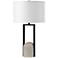 Everren Florah 27.75" Length Table Lamp, Matte Black