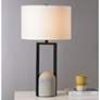 1_Everren Florah 27.75" Length Table Lamp, Matte Black