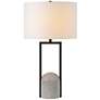 5_Everren Florah 27.75" Length Table Lamp, Matte Black more views