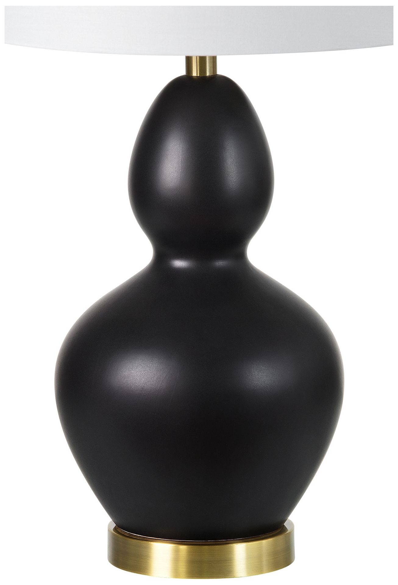 Image 3 Everren Kamilia 26.75" Length Table Lamp- Set of two, Matte Black more views