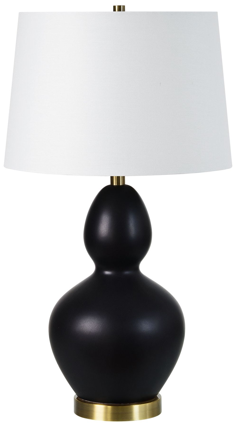 Image 4 Everren Kamilia 26.75" Length Table Lamp- Set of two, Matte Black more views