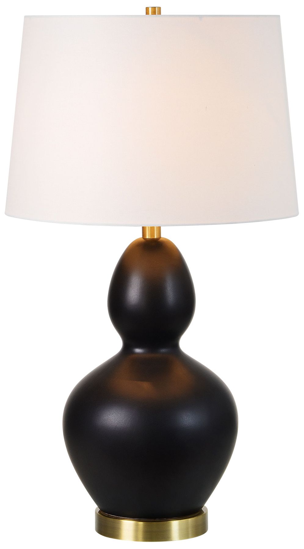 Image 5 Everren Kamilia 26.75" Length Table Lamp- Set of two, Matte Black more views