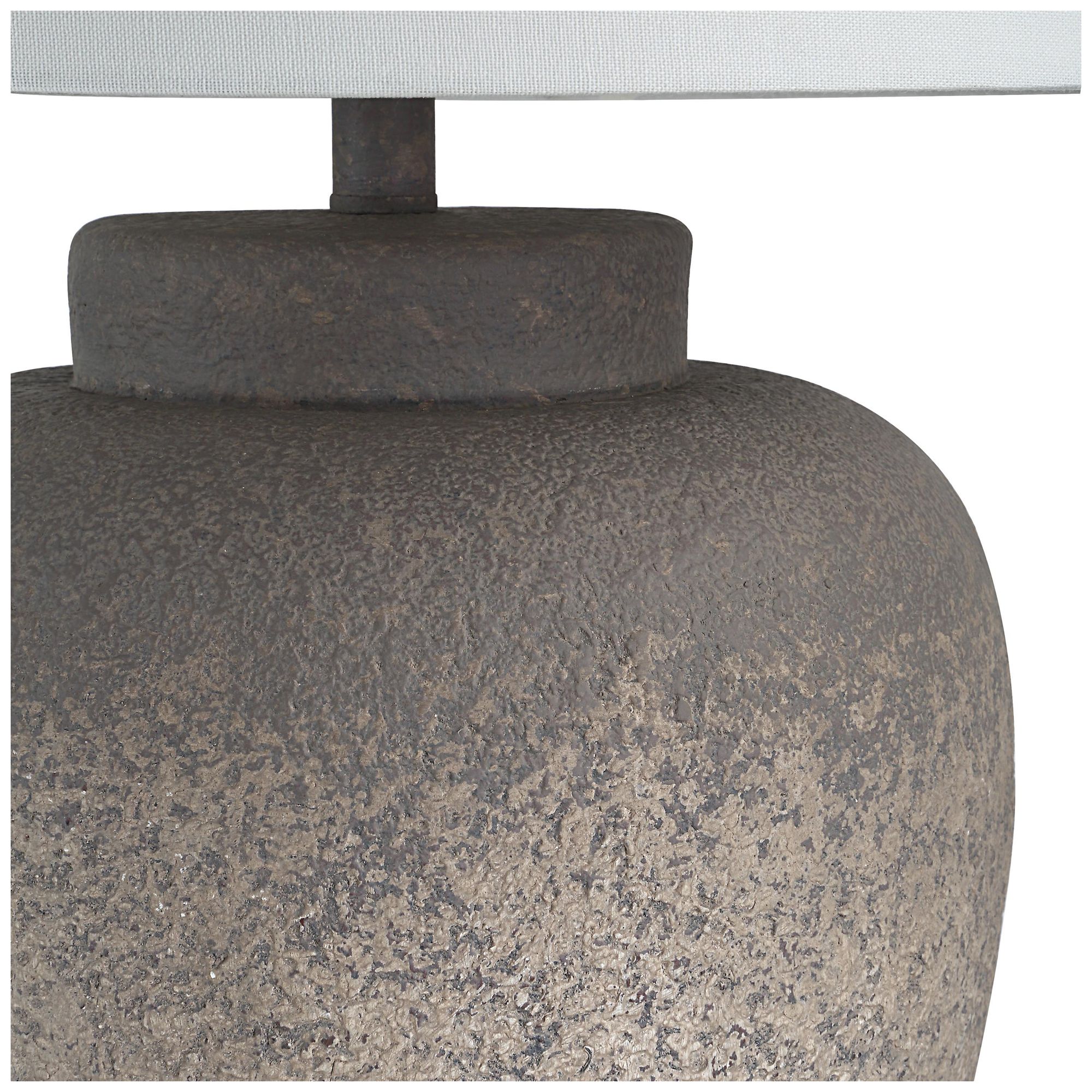 Image 3 Everren Lattuga 28.5" Height Table Lamp, Cream more views