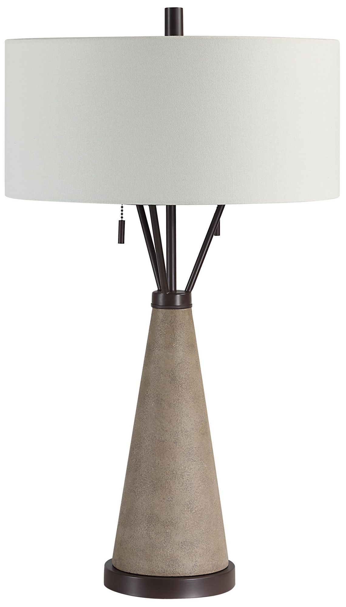 Image 4 Everren Lourdes 29.25" Height Table Lamp, Brown more views