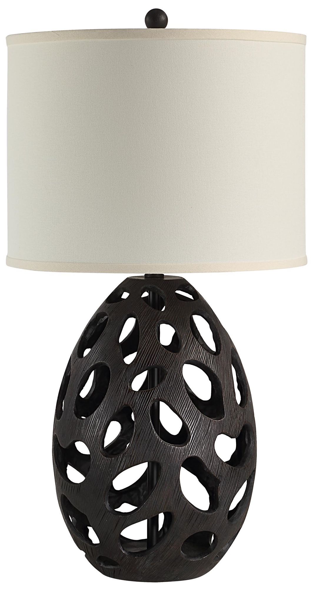 Image 2 Everren Loxley 30" Height Table Lamp, Brown