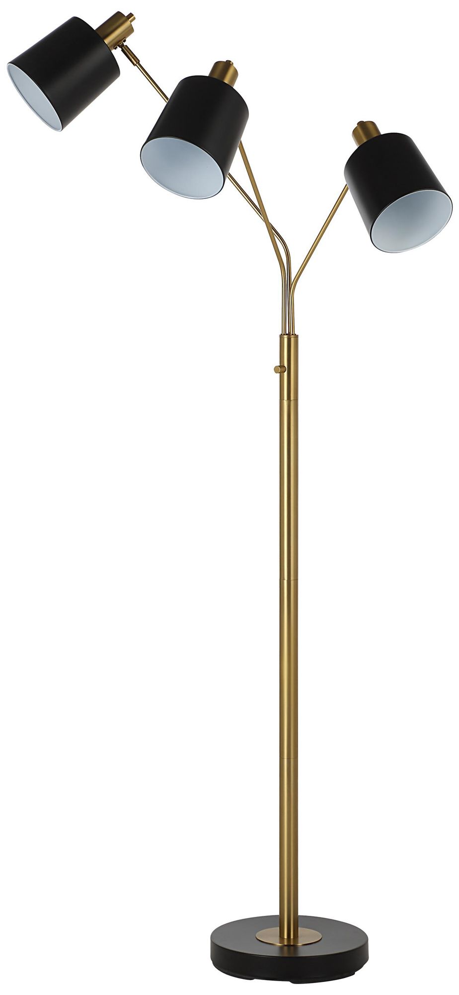 Image 4 Everren Meander 71" Height Floor Lamp, Yellow more views