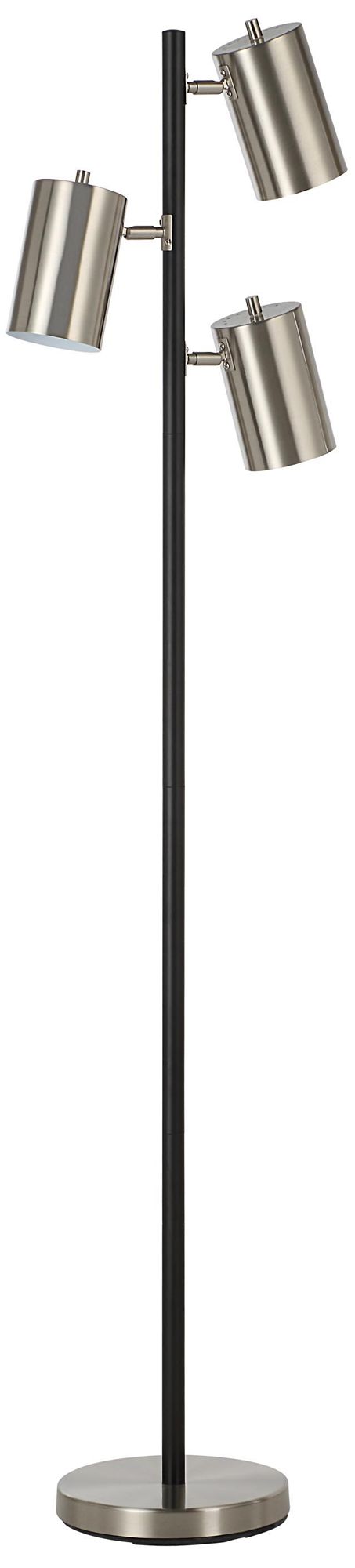 Image 4 Everren Meandros 63.5" Height Floor Lamp, Grey more views