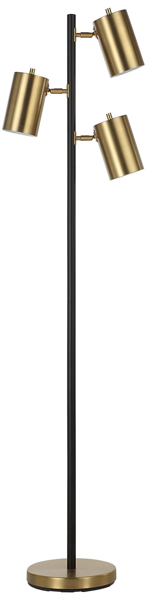 Image 2 Everren Mosaic 63.5" Height Floor Lamp, Yellow