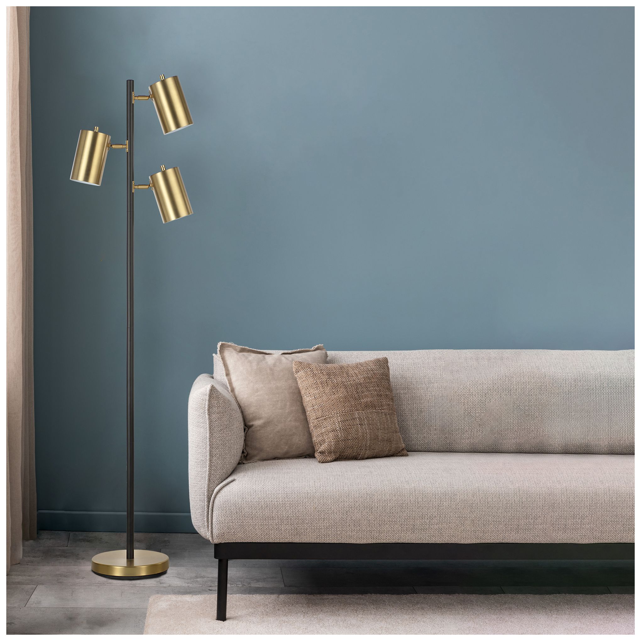 Image 3 Everren Mosaic Floor Lamp more views