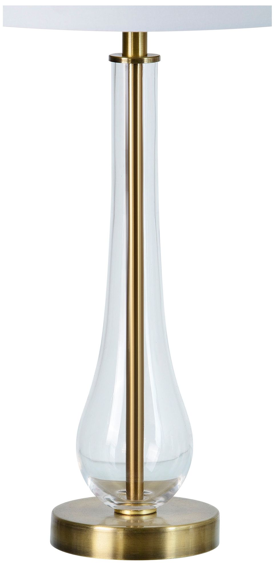 Image 3 Everren Nabi 26.5" Length Table Lamp- Set of two, Antique Brass more views
