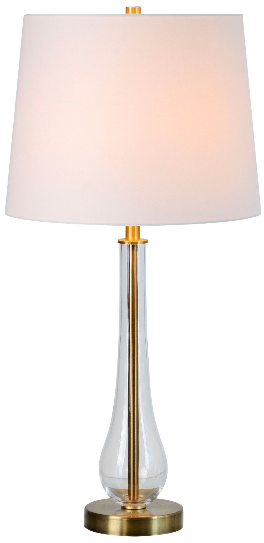 Image 5 Everren Nabi 26.5" Length Table Lamp- Set of two, Antique Brass more views