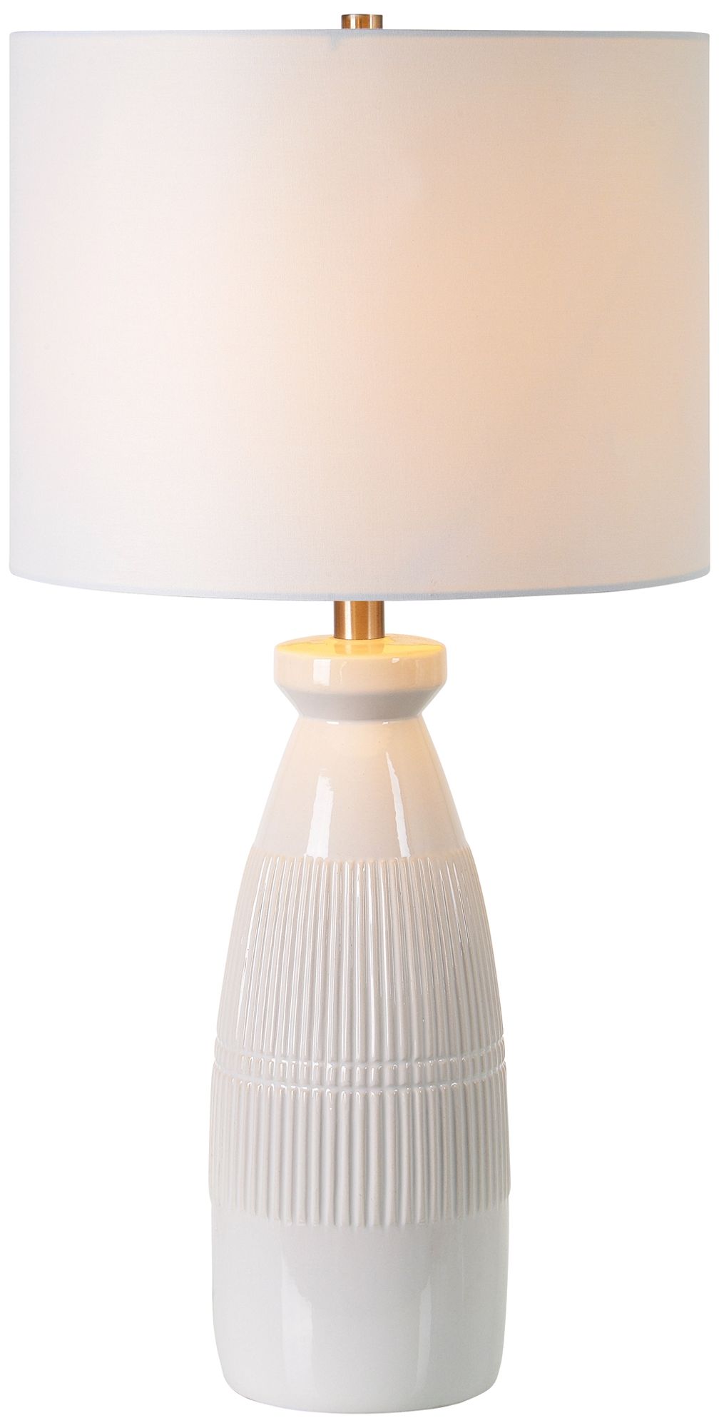 Image 5 Everren Nado 26.25" Length Table Lamp, Off-White more views