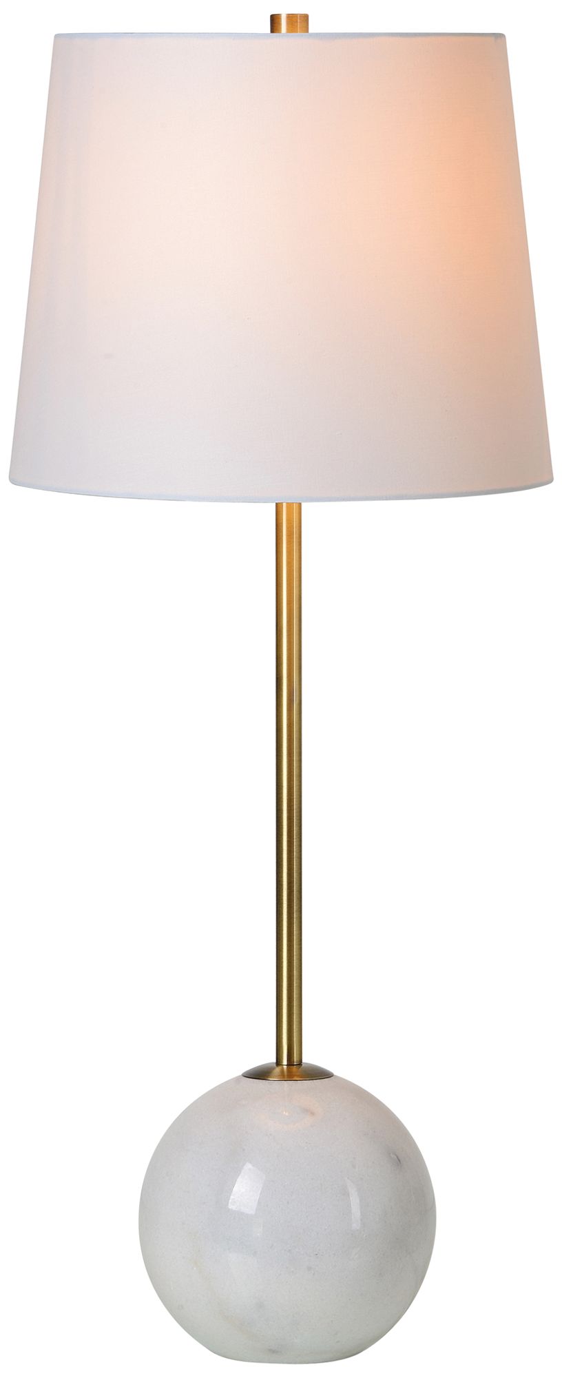 Image 3 Everren Naomi 27" Length Table Lamp, Antique Brass more views